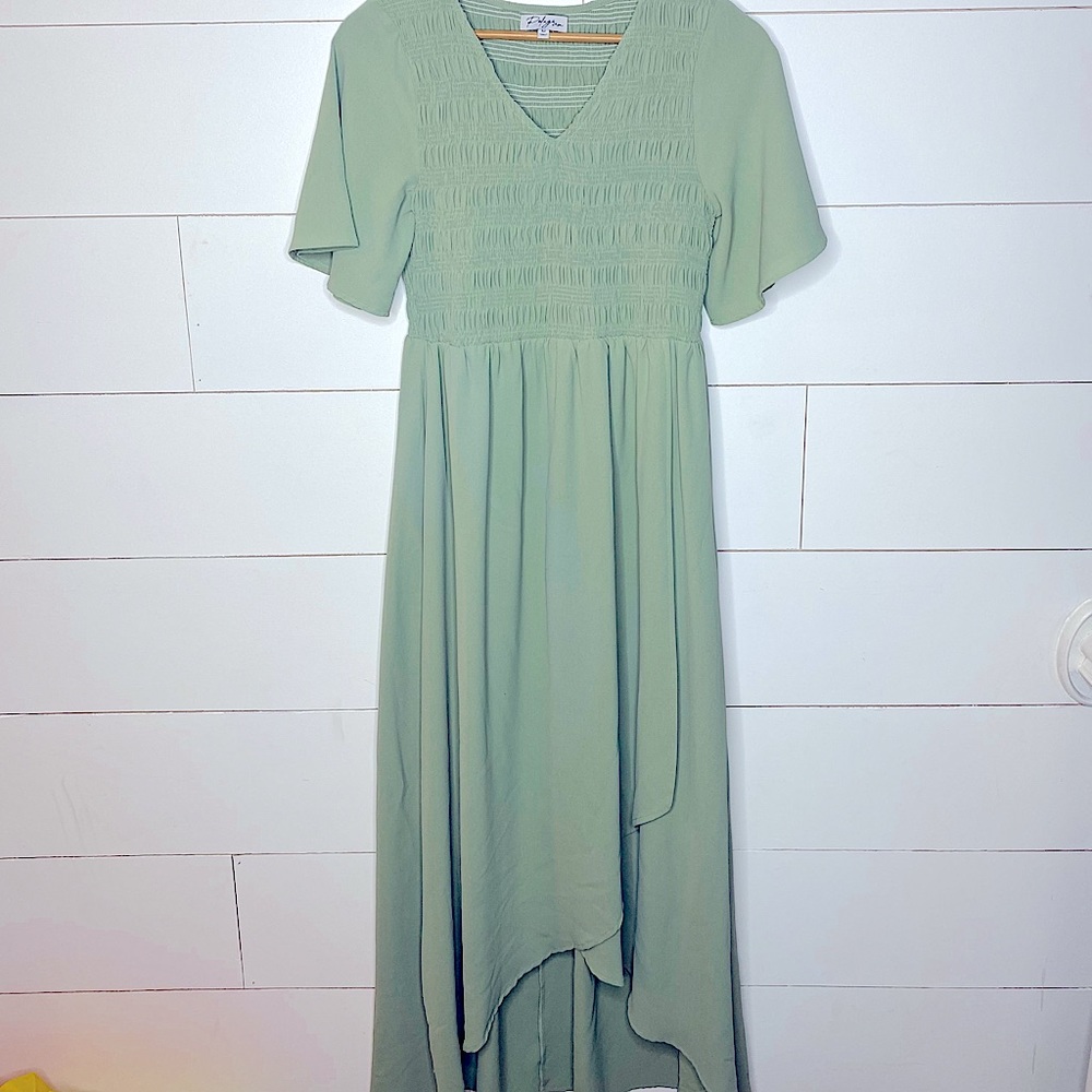 Marlee Smocked Maxi Dress by JessaKae